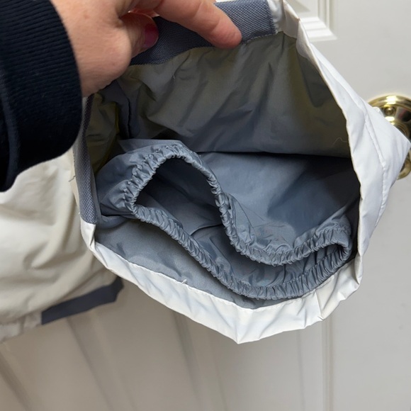 Columbia Girls Cream Winter Snow Pants - Picture 4 of 9